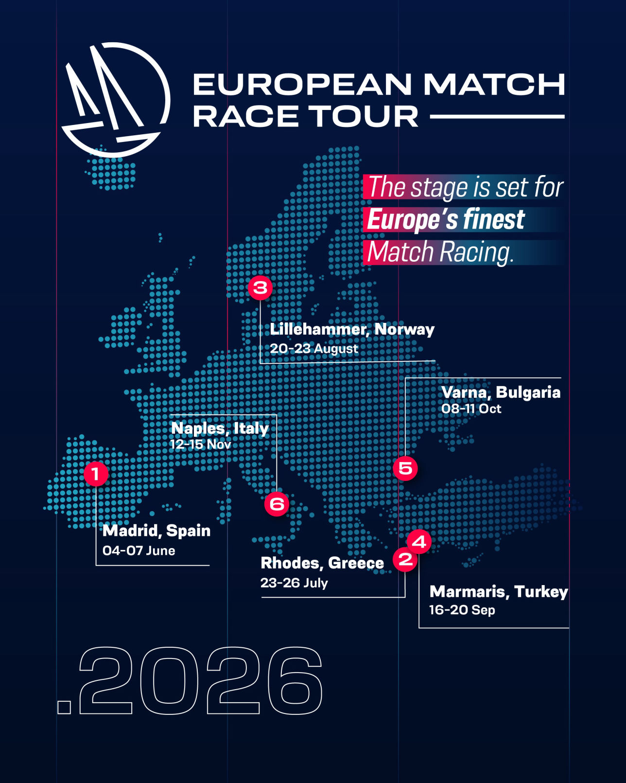 European Match Race Tour Datça 2026